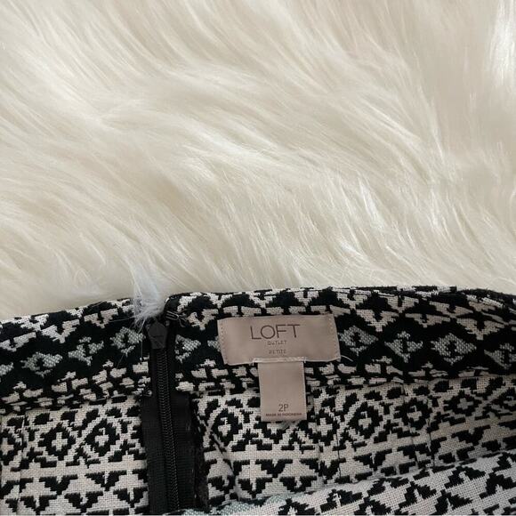 LOFT Norwegian Embroidered Thick Knit Wrap Skirt - Picture 4 of 4